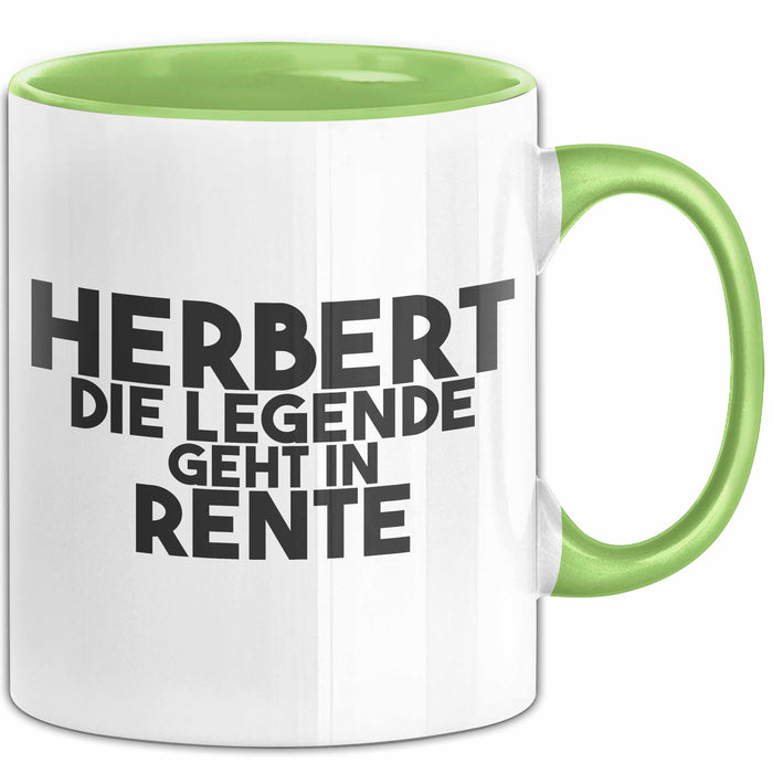 Herbert Tasse Herbert – Die Legende Geht In Rente Geschenk