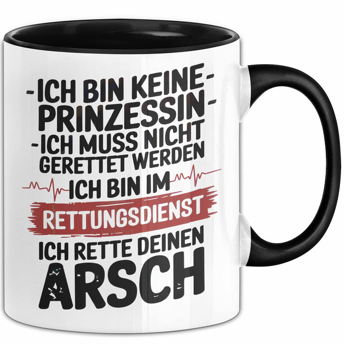 Sanitäter Tasse Geschenk Rettungsdienst Notfalldienste Trendation