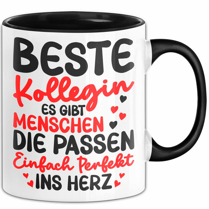 Bürokollege Tasse Geschenk Lustige Geschenkidee Spruch Beste Kollegin Trendation