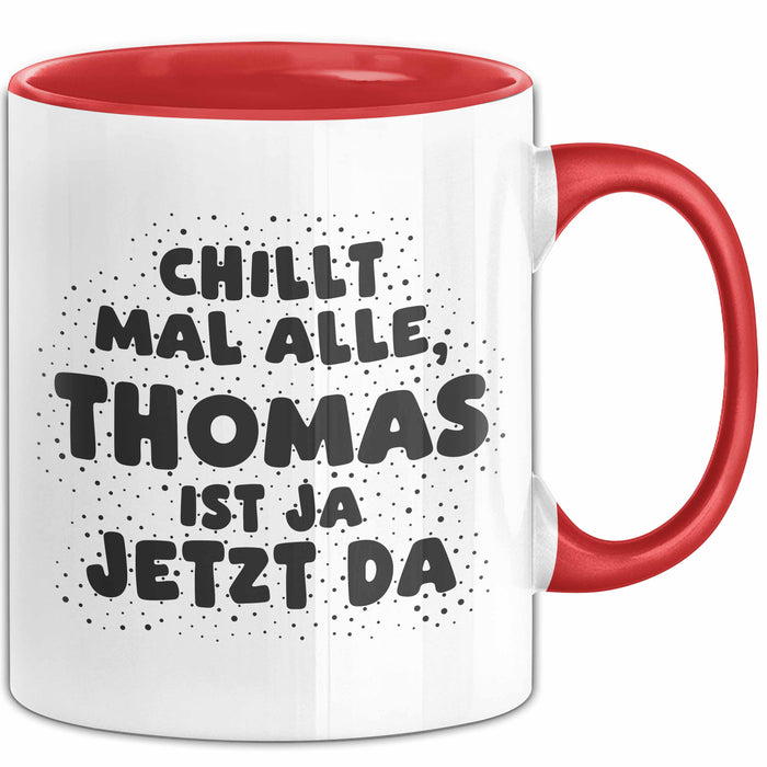 Thomas Tasse Chillt Mal Alle, Thomas Ist Ja Jetzt Da Geschenk