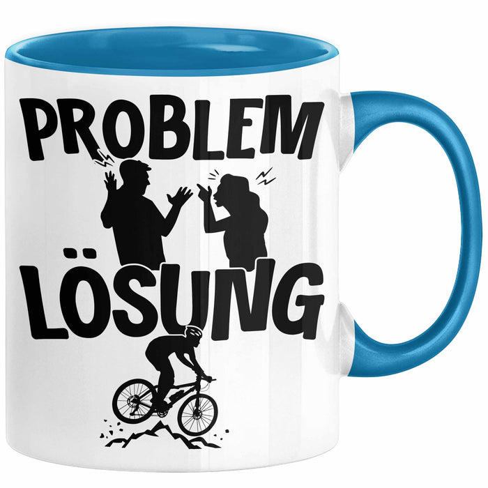 Mountainbike Tasse Geschenk für Mountainbiker Männer Geschenkidee Prob — TrendationStore