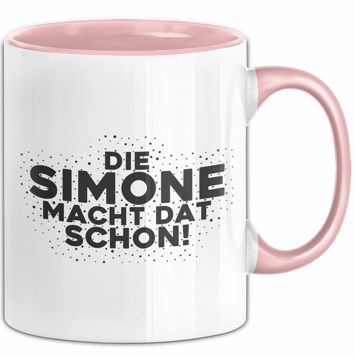 Simone Tasse Die Simone Macht Dat Schon Geschenk