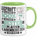 Plattenladenbesitzer Geschenk Lustiger Spruch für Plattenladenbesitzer Geschenkidee Bester Plattenladenbesitzer Der Welt Grün Trendation