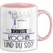 Köchin Tasse Geschenk Ich Bin Köchin Und Du So Geschenkidee Lustiger Spruch Becher Rosa Trendation