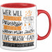 Live-Musik-Fan Tasse Geschenk Spruch Wer Will Schon Prinzessin Sein Wenn Man Auch Live-Musik-Fan Sein Kann Rot Trendation