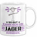 Jäger Geschenk Tasse So Gut Kann Nur Ein Jäger Aussehen Geschenkidee Kaffee-Becher Weiß Trendation