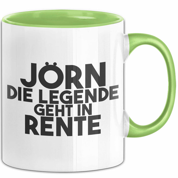 Joern Tasse Joern – Die Legende Geht In Rente Geschenk