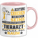 Tierarzt Geschenk Tasse Lustiger Spruch Erheben Sie Sich Der Tierarzt Betritt den Raum Rosa Trendation