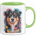 Appenzeller Sennenhund Hund Tasse Geschenk Lustige Geschenkidee Spruch Grün Trendation