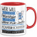 Aquarium-Hobbyistin Tasse Geschenk Spruch Wer Will Schon Prinzessin Sein Wenn Man Auch Aquarium-Hobbyistin Sein Kann Rot Trendation