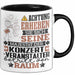Konzertveranstalter Geschenk Tasse Lustiger Spruch Erheben Sie Sich Der Konzertveranstalter Betritt den Raum Schwarz Trendation