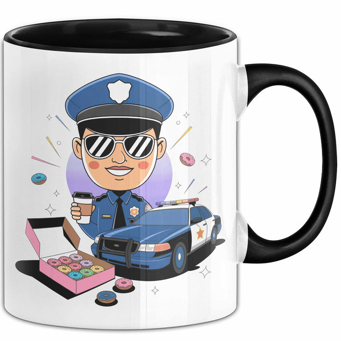 Polizist Tasse Geschenk Lustige Geschenkidee Spruch Für Strafverfolgung Trendation