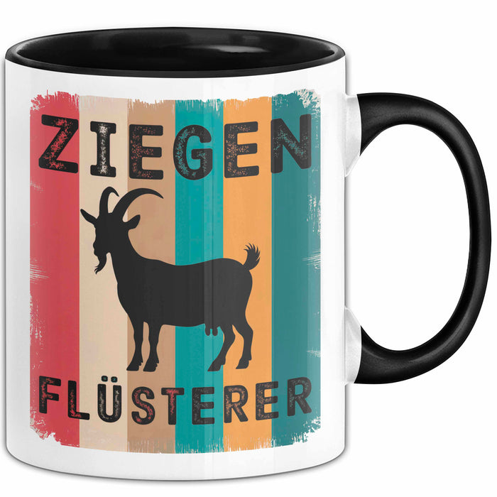 Ziegenbauer Ziegen Tier Tasse Geschenk Lustige Geschenkidee Spruch Ziegen Flüsterer Trendation