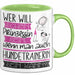 Hundetrainerin Tasse Geschenk Spruch Wer Will Schon Prinzessin Sein Wenn Man Auch Hundetrainerin Sein Kann Grün Trendation