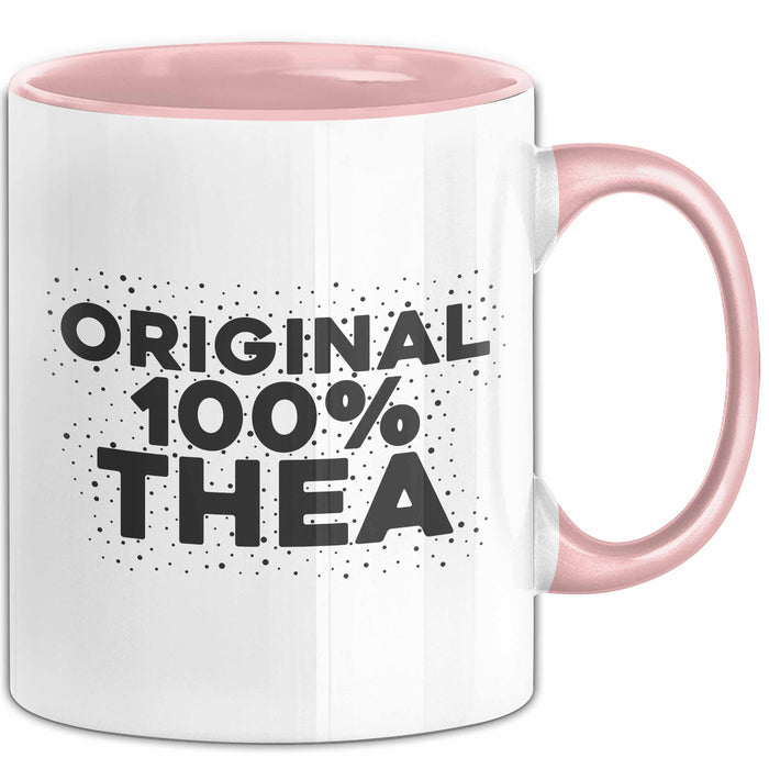 Thea Tasse Original 100% Thea Geschenk Rosa Trendation