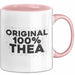 Thea Tasse Original 100% Thea Geschenk Rosa Trendation