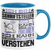 Schriftsteller Geschenk Tasse Geschenkidee für Schriftsteller Geburtstag Lustiger Spruch Ich Bin Schriftsteller Ich Kann Es Dir Erklären Aber Nicht Für Dich Verstehen Blau Trendation
