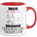 Tierverhaltenstherapeutin Tasse Geschenk Becher Stark Attraktiv Furchtlos Tierverhaltenstherapeutin Lustige Geschenkidee Rot Trendation