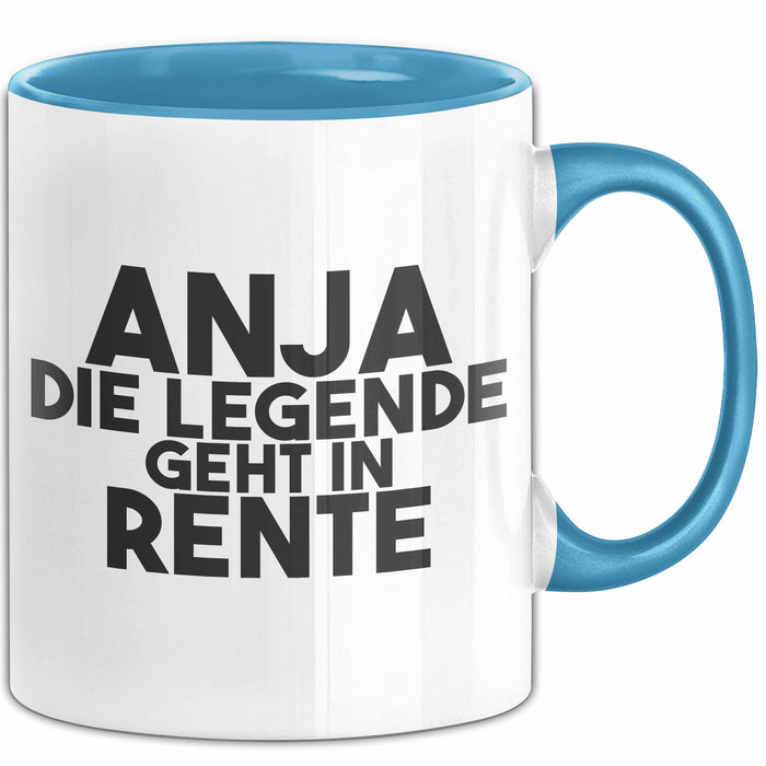 Anja Tasse Anja – Die Legende Geht In Rente Geschenk