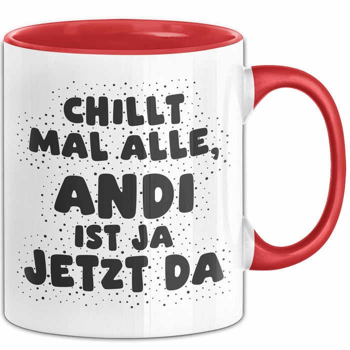 Andi Tasse Chillt Mal Alle, Andi Ist Ja Jetzt Da Geschenk