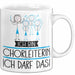 Geschenk für Chorleiterin Tasse Lustige Geschenkidee Geburtstag Ich Bin Chorleiterin Ich Darf Das Weiß Trendation
