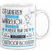 Outdoor-Bloggerin Tasse Lustiges Geschenk Studieren Kann Wirklich Jeder Nur Die Besten Werden Outdoor-Bloggerin Weiß Trendation