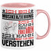Musikerziehung Geschenk Tasse Lustige Geschenkdiee für einen Musikerziehung Geburtstag Ich Bin Musikerziehung Ich Kann Es Dir Erklären Aber Nicht Für Dich Verstehen Rosa Trendation