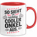 Onkel Sarkastisch Sarkasmus Tasse Geschenk Lustige Geschenkidee Spruch So Sieht Ein Richtig Cooler Onkel Aus Rot Trendation
