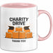 Wohltätigkeits Organisator Tasse Geschenk Lustige Geschenkidee Spruch Für Gebende Herzen Rosa Trendation