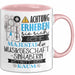 Musikgeschäftsinhaberin Tasse Geschenk Lustiger Spruch Bitte Erheben Sie Sich Seine Majestät Die Musikgeschäftsinhaberin Betritt Den Raum Rosa Trendation