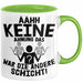 Arbeitskollege Tasse Geschenk Ähh Keine Ahnung Das War Die Andere Schicht Lustiger Spruch Geschenkidee Kollege Kollegin Büro-Tasse Becher Grün Trendation
