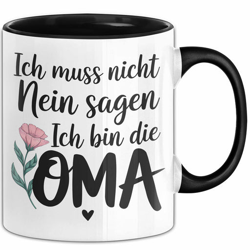 Grossmutter Tasse Geschenk Ich Bin Die Oma Geschenkidee Geburtstag Oma Trendation