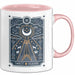 Tarotkartenleser Tasse Geschenkidee für mystische Sucher Rosa Trendation