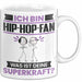 Hip-Hop-Fan Tasse Geschenk für Hip-Hop-Fan Geburtstag Lustiger Spruch Kaffee-Becher Was Ist Deine Superkraft Weiß Trendation