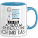 Geschenk für Aquarium-Enthusiastin Tasse Lustige Geschenkidee Geburtstag Ich Bin Aquarium-Enthusiastin Ich Darf Das Blau Trendation