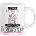 Songtexterin Tasse Geschenk Becher Stark Attraktiv Furchtlos Songtexterin Lustige Geschenkidee Weiß Trendation