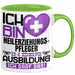 Heilerziehungspfleger Ausbildung Tasse Geschenk Ich Bin Heilerziehungspfleger In Der Ausbildung Ich Darf Das Geschenkidee Spruch Grün Trendation