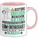 EDM-Enthusiast Geschenk Tasse Lustiger Spruch Erheben Sie Sich Der EDM-Enthusiast Betritt den Raum Rosa Trendation