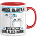 Modellbahnfan Tasse Geschenk für Modellbahnfan Der Mann Der Alles Kann Geschenkidee zum Geburtstag Rot Trendation