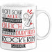Rockerin Geschenk Becher Tasse Gott Schuf Alle Menschen Gleich Nur Die Besten Durfeten Rockerin Werden Geschenkidee Lustig Weiß Trendation