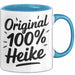 Heike Tasse Geschenk Original 100% Heike Geschenkidee Geburtstag Blau Trendation