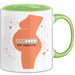 Werdende Mama Tasse Geschenk Lustige Geschenkidee Spruch Für Bald Mütter Grün Trendation