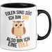 Eule Tierliebhaber Tasse Geschenk Lustige Geschenkidee Spruch Eulen Sind Süß Ich Bin Süß Also Bin Ich Eine Eule Schwarz Trendation