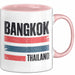 Bangkok Thailand Tasse Geschenk Lustige Geschenkidee Spruch Rosa Trendation