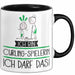 Geschenk für Curling-Spielerin Tasse Lustige Geschenkidee Geburtstag Ich Bin Curling-Spielerin Ich Darf Das Trendation