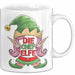 Chefin Tasse Geschenk Die Chef Elfe Geschenkidee Zu Weihnachten Für Chefin Kaffee-Becher Weiß Trendation