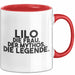 Lilo Tasse Lilo – Die Frau. Der Mythos. Die Legende. Geschenk Rot Trendation