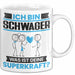 Schwager Tasse Geschenk für Schwager Geburtstag Lustiger Spruch Kaffee-Becher Was Ist Deine Superkraft Weiß Trendation