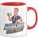 Trainer Tasse Geschenkidee Bester Trainer Trinkt Kaffee Rot Trendation