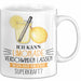 Limonade-Liebhaber Tasse Geschenk Ich Kann Limonade Verschwinden Lassen Was Ist Deine Superkraft Becher Geschenkidee Limonade Kaffee-Becher Weiß Trendation